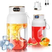 Amélioré]Presse-agrumes électrique Rechargeable Fine Life Pro, Nouveau Grand Presse-agrumes électrique De 1,2 L Pour Légumes Et Fruits, (Bleu - Extracteur De Jus Simple