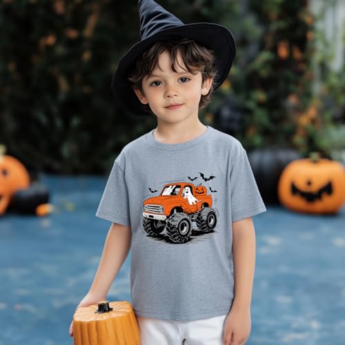 Toddler Halloween Shirt Baby Kid Cute Boo Pumpkin Tees Boys Girls Halloween Tops Clothes 2-7 Years2
