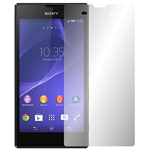 Slabo 2 x Protector de Pantalla para Sony Xperia T3 lámina Protectora de Pantalla Ultra Transparente Invisible