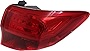 Evan-Fischer Tail Light Assembly Compatible with 2013-2015 Acura RDX Red Lens Passenger Side Outer