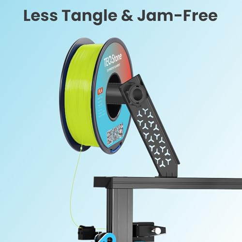Image of PLA Filament 1.75mm Neon Green 1KG Perfectly Wound Accuracy + /-0.02mm Apple Green PLA Basic 3D Printer Filament