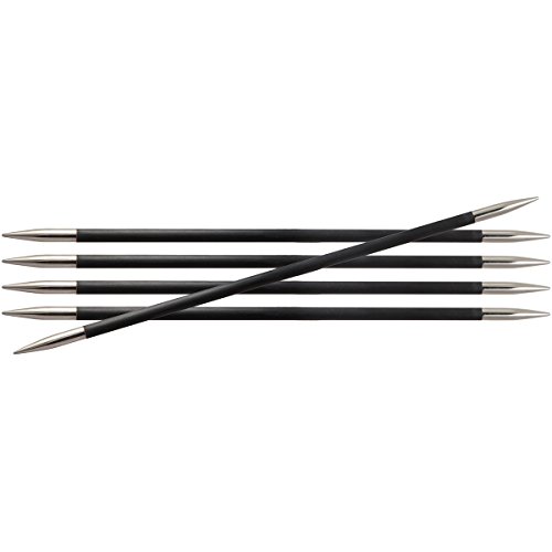 Agujas de doble punta Knitter's Pride Karbonz de 2,75 mm para evitar tirones 2