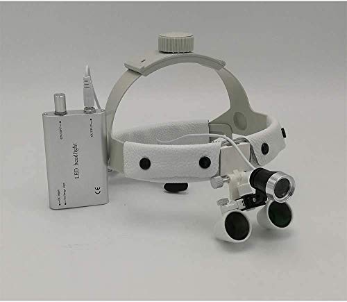 YGB Super verrekijker,Chirurgische verrekijker Loepes LED Verlichte 3.5X Dental Chirurgische Hoofdband Verrekijker… - Image 4