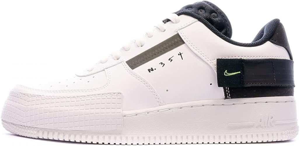 Amazon.com: Nike Air Force 1 Type Blanco/Negro AT7859-101 para hombre :  Ropa, Zapatos y Joyería