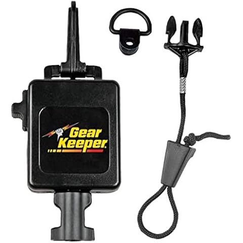 Soporte de micrófono retráctil Hammerhead Industries RT-34112 Gearkeeper Heavy Duty con mosquetón Cover