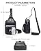 Geanbun Men's Leather Crossbody Sling Bag - Anti-Theft Multi-pocket Shoulder Bag for Hiking Trave (Black)