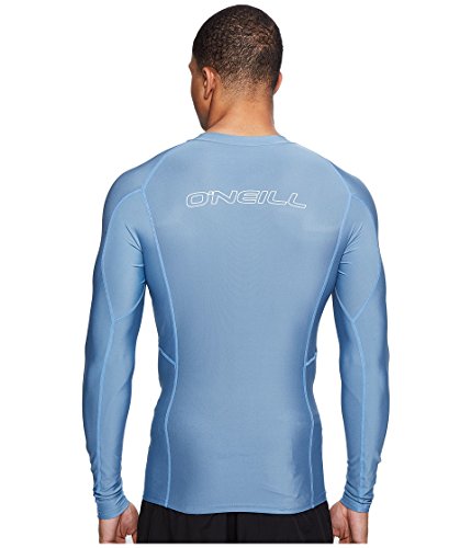 Image of O'Neill Men's Basic Skins Long Sleeve Rashguard, UPF 50+ Sun and Rash Protection for Surfing and All Outdoor Activities