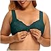 Bras for Women Pack Lace Splicing Ruffle Bra Lightweight Sexy Fashion Wirefree 2pc Casual Everyday Balconette
