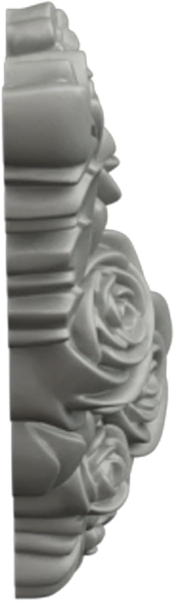 Ekena Millwork 23"W x 7"H x 2"P Salem Floral Swag Onlay
