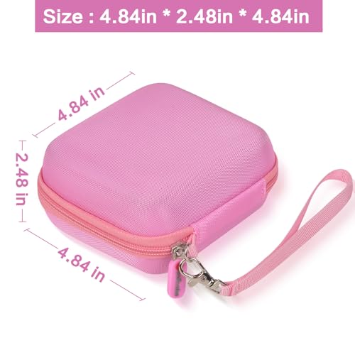 Image of Travel Router Case Compatible with NETGEAR Nighthawk M7 Pro / M6 M6 Pro MR6150 6500 / M5 5G MR5200 5100 / M1 M2 Mobile Hotspot. WiFi Router Storage Carrying Holder with Mesh Pocket (Box Only) (Pink)