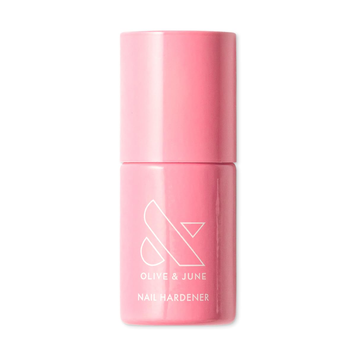 Olive & June Nail Hardener | Strengthens & Protects Nails with Bamboo Extract | Shiny Layer of Protection | Wear Alone or Under Polish | Vegan & Cruelty-Free | Wide Fan Brush for Easy Use