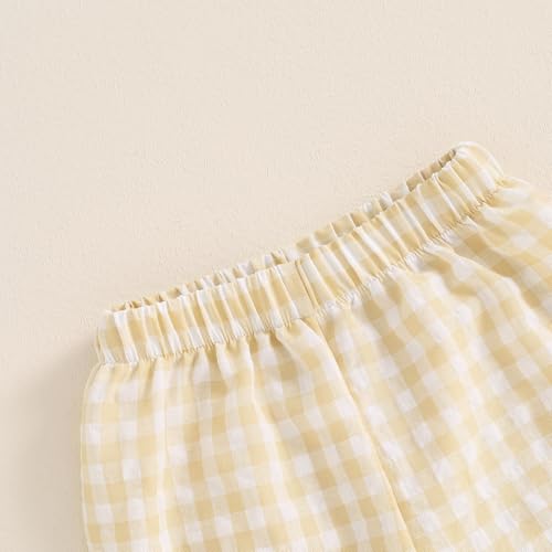 Toddler Baby Girl Boy Plaid Long Bloomers Harem Pants Basic Casual Summer Fall Comfy Bottoms Jogger Trousers4