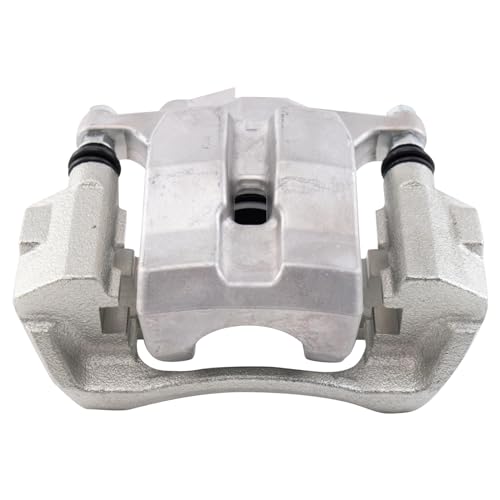 Image of TRQ Rear Left Brake Caliper w /Bracket Drivers Side