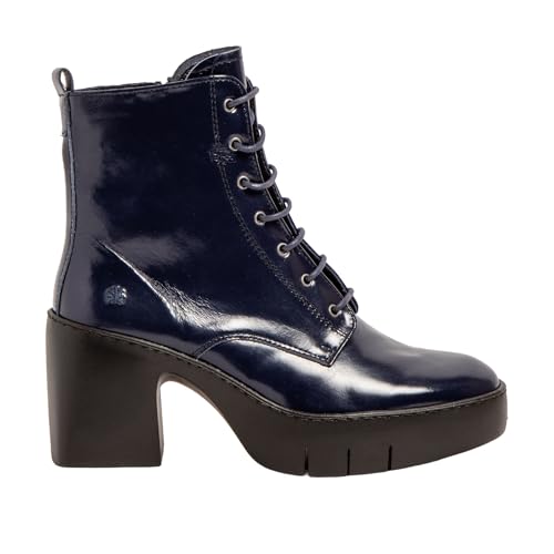 Art Femme 1663 Sofia Botte Oxford, Bleu Marine, 37 EU