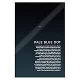 The Pale Blue Dot Poster, 16x24 Inches Unframe, Voyager 1 Earth Planet, Earth Picture, Picture of Earth from Space, Blue Dot, Space Poster, Universe, Classroom Decor, Education