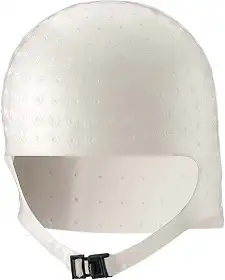 Touca Romana Mechas Luzes Anatômica Silicone alça Prendedor - Dompel