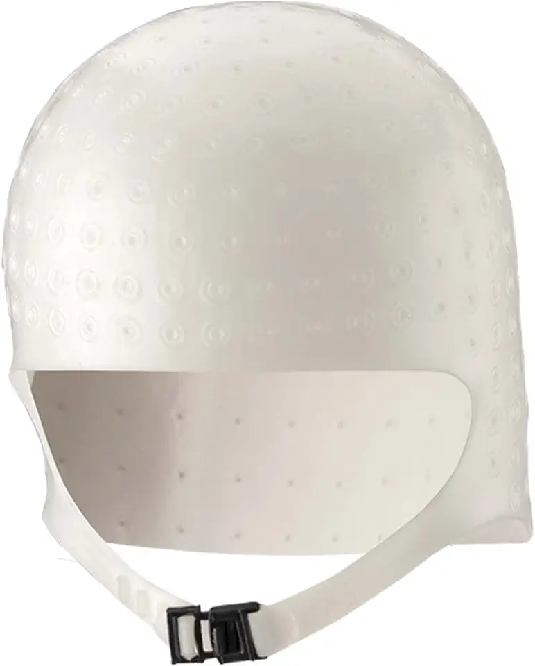 Touca Romana Mechas Luzes Anatômica Silicone alça Prendedor - Dompel