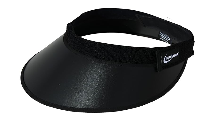 Image of Sport Visors | Helmet Sun Protection Visor with Gripper | One Size Fits All | Mens and Womens Visor Hat