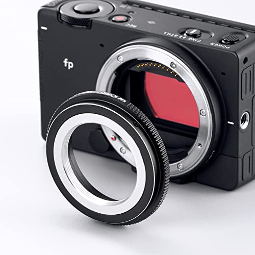 Adaptador de montura para lente K&F Concept M39-L, enfoque manual, compatible con lentes Leica M39 y cámaras con montura L miniatura 3