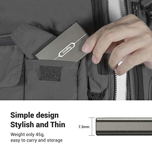 SMALLRIG Suporte para cartão de memória, antichoque, antiqueda e arranhões, adequado para cartões SD