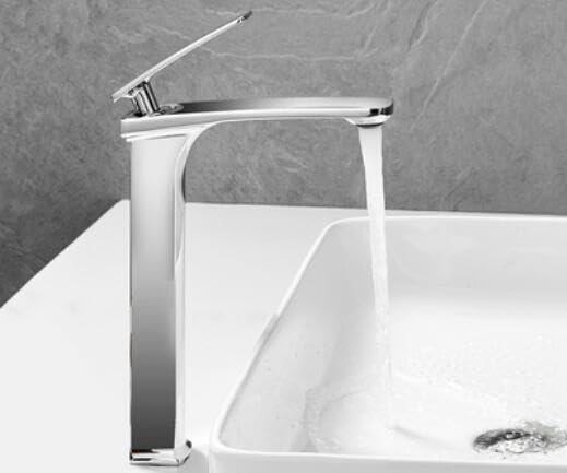 Robinet de salle de bain anti éclaboussures mitigeur cascade