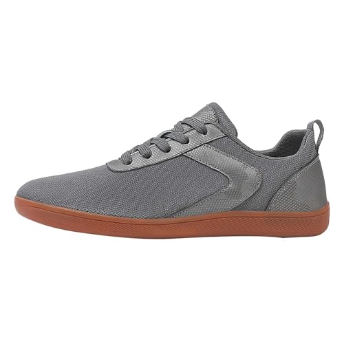 Genérico Zapatos CóModos Mujer Zapatos Trabajo Mujer Pareja Mujer Primavera Y Verano Antideslizante Caminar Zapatos Ligeros Deportes Zapatos Casuales Zapatillas Mujer Flash Zapatos De (Grey, 38)