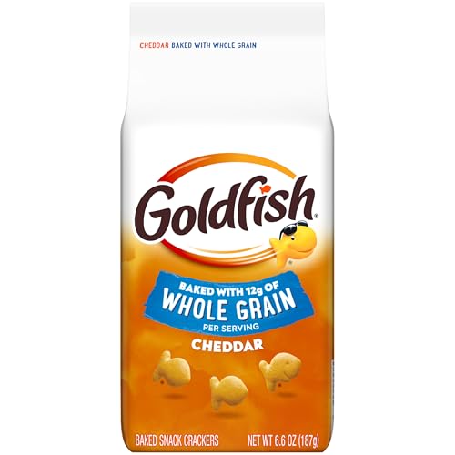 Pepperidge Farm Goldfish Whole Grain Cheddar Crackers, 6.6 Oz