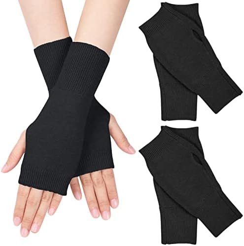 3paires Gants Arthrose & Gants De Compression, Sans Doigts Gants Arthrose Pour Aider A Augmenter La Circulation, Arthritique Gants De Compression Pour Hommes Femmes, Arthrite, Tendinite(Gris, Noir