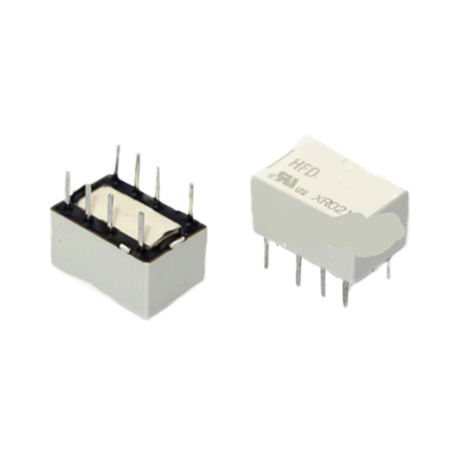 Relé Hfd4-3-24 de 8 pines para circuito impreso HFD4-24 DIP con conversión de dos grupos 2 A 2