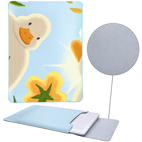 MAYCARI 15.6 Inch 16 Inch Cute Duck Painting Laptop Sleeve Case Bag Compatible with MacBook Pro 16"(2019,2021) - Image 2