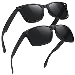 2 Pack C1 Matte Black Frame/Grey Lens