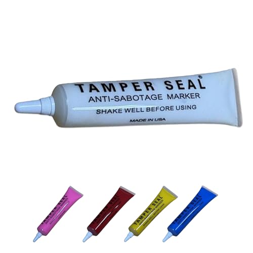 Next Phase White Tamper Seal Inspection Paint Tamper-Proof Security Marker for Bolts Fasteners & Assemblies Quick-Drying High-Visibility Paint Automotive & Industrial Use 1.5 oz White