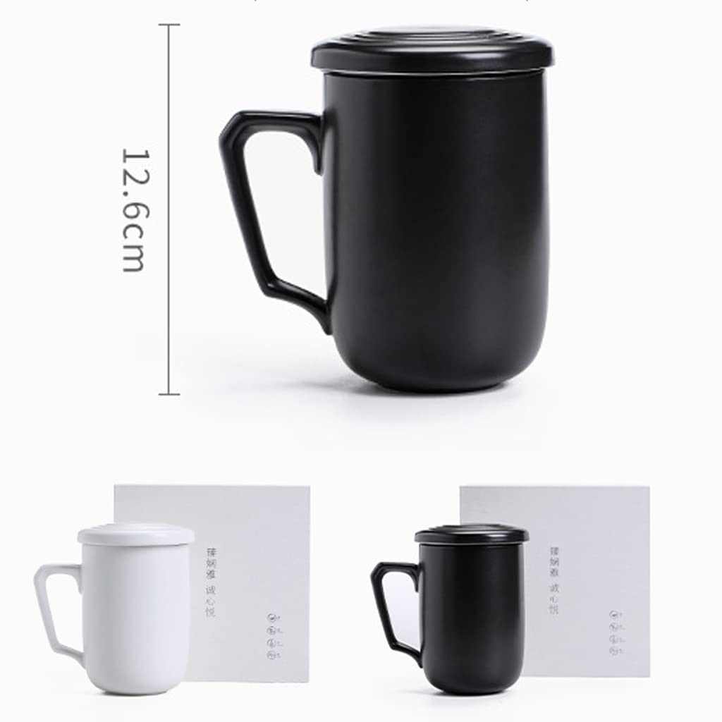 Orientalny ceramiczny zestaw do herbaty Zestaw do czajnika Ceramiczne filiżanki do herbaty z zaparzaczem i pokrywką, porcelanowy kubek do zaparzania herbaty, ceramiczna filiżanka do kawy, ceramiczny k