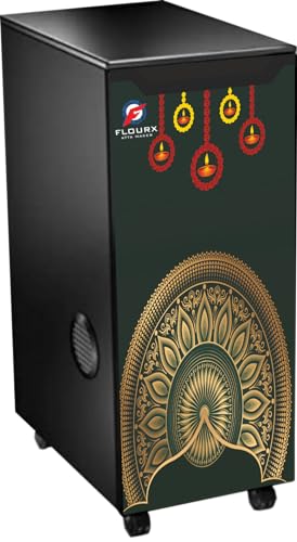 Image of Atta Maker | Flour Mill | Atta Chakki Machine for Home | Automatic Domestic Ghar Ghanti for Grinding Masala and Grains, with Standard Accessories (Century)
