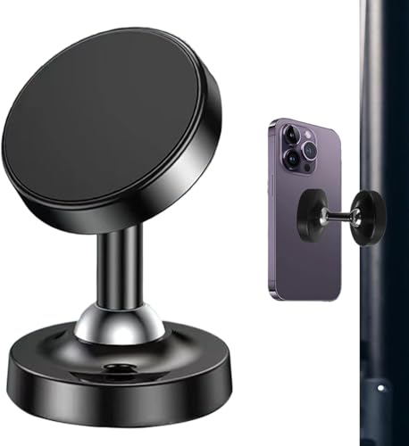 Image of KolorFish Heavy Duty Dual Magnetic Phone Holder for Gym | Magnetic Hold for Metal Surfaces | Mount for Mobile Videos and Pictures | Perfect for Content Creators