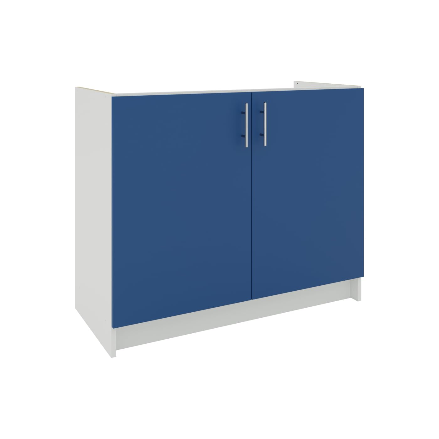 JD Greta Fixed Height 1000mm Kitchen Sink Base Cabinet Floor Unit (Without Worktop) โ Navy Matt