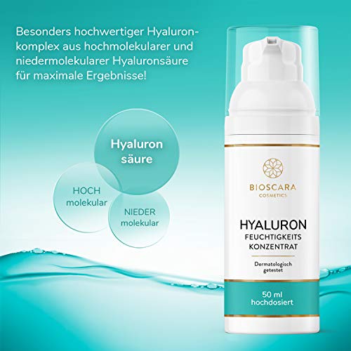 Hyaluronsäure Serum BIOSCARA extra hochdosiert 50ml