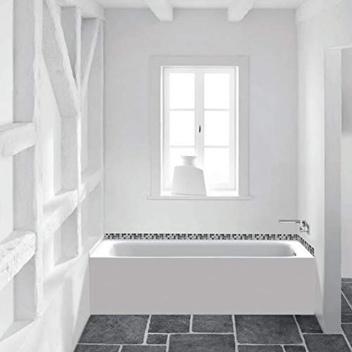 Kaldewei 215514000001 Heavy Guage Titanium Steel Enamel Cayono 5Ft Tub Right Hand Bathtub, Alpine White #TOP3