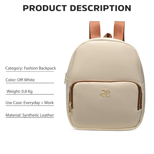 Image of Lavie Signature Women's Colourblock Conway Fashion Backpack for Women | Fashion Backpack for Work | Ladies purse | Stylish Shoulder Bag | Gift For Women