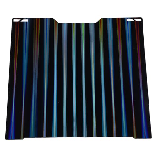 Luocute 3D Printer Build Plate 346 X 355mm Double Sided H1H Light Beam and Phantoms Pattern Strong Adhesion Reusable Spr