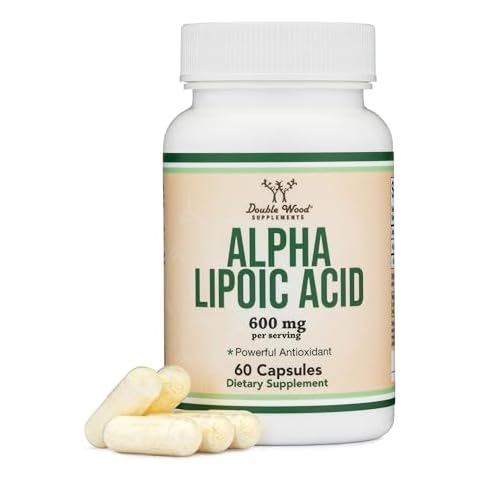 Double Wood ALA 600mg, 60 Capsules Cover