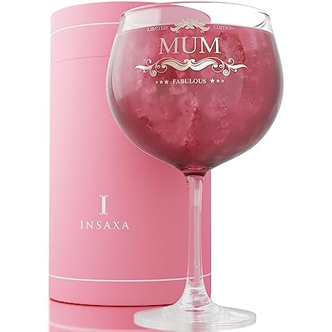 Elegant Insaxa Gin Glass for Mum Cover