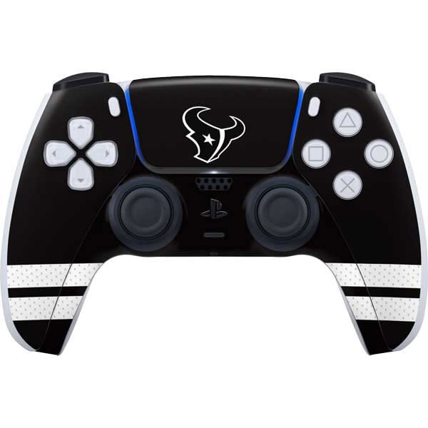 Skinit Gaming Decal Skin Compatible with PS5 and Compatible with PS5 Digital Edition DualSense Controller - Officially Licensed NFL Houston Texans Shutout Design