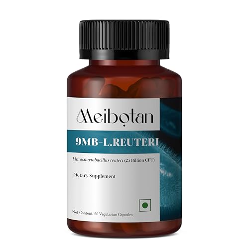Image of Limosilactobacillus Reuteri 25 Billion CFU Probiotic Supplement for Digestion & Gut Health Support for Both Men & Women - 60 Vegetarian Capsules