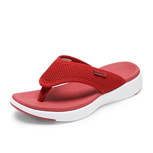 Image of DREAM PAIRS Womens Arch Support Cushion Flip Flops