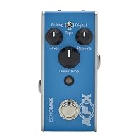 Analog, Digital, and Tape Delay Effects Intuitive Tap Tempo Mode True Bypass with Buffered Bypass Option Innovative Dual Path Routing Super compact design fits almost anywhere