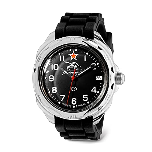 Vostok | Komandirskie Tank Commander Russian Military Mechanical Wrist Watch | 306 Series | Fashion | Business | Casual Men's Watches