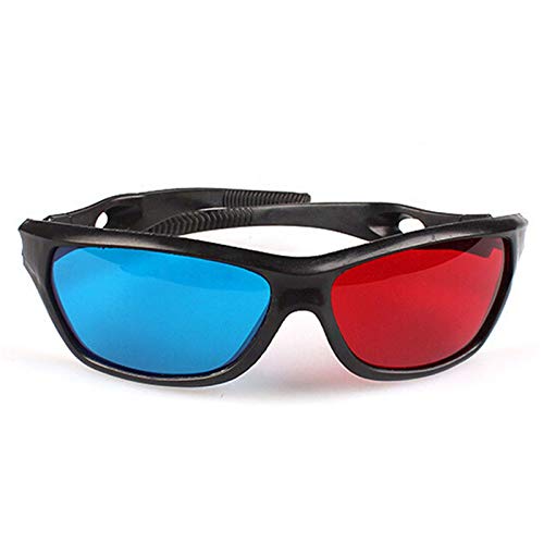 Vizgiz 2 Pack 3D Glasses For Tv Cyan Red Blue 3 Dimensional Glasses For Anaglyph Stereoscopic Movie Comic Book Photo Projector Computer Screen Game Dvd Film Television Home Theater #TOP7