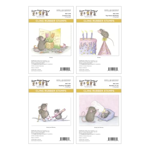 House Mouse Creative Day Spellbinders coffret d'artisanat haut de gamme
