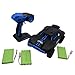 Blomiky D181 High Speed Racing Black Blue RC Trucks Remote Control Cars 1/18 Scale 4WD Toy Vehicle 30KMH+ Monster Electric Race Buggy Extra 2 Battery D181 Blue